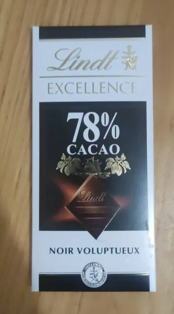 lindt excellence 78% cacao