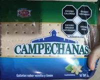 Galletas sabor vainilla y limón