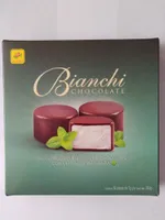 Malvaviscos cubiertos de chocolate con un toque de menta