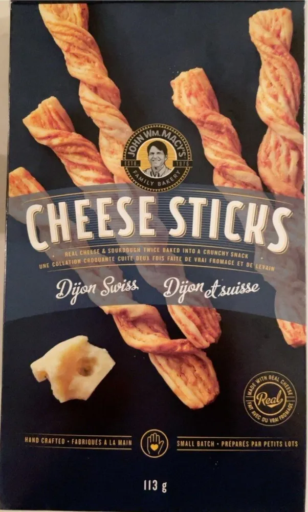 Cheese sticks - Dijon Swiss