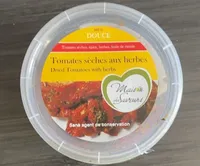 Dried tomatoes with herbs