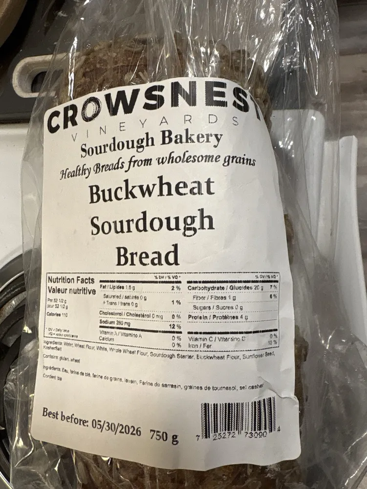 Buckwheat Sourdough Bread