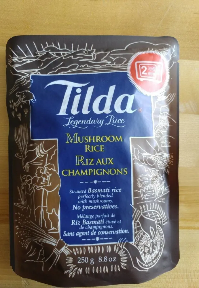 Tila mushroom rice