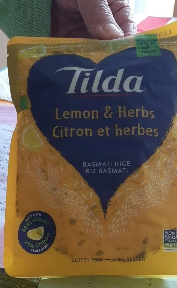 Lemon & Herb Steamed Basmati Rice