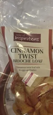 Cinnamon Twist Brioche Loaf