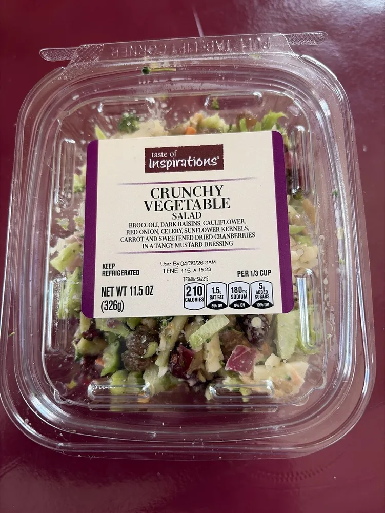 Crunchy Vegetable Salad - Taste Of Inspirations