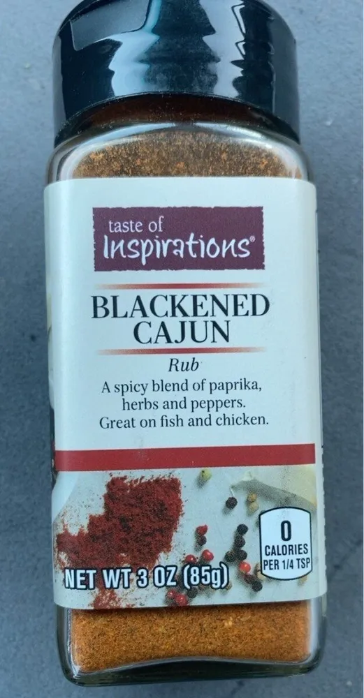 Blacked Cajun Rub
