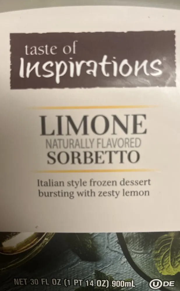 Limone sorbetto