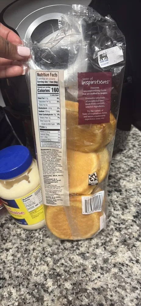 BRIOCHE HAMBURGER BUNS