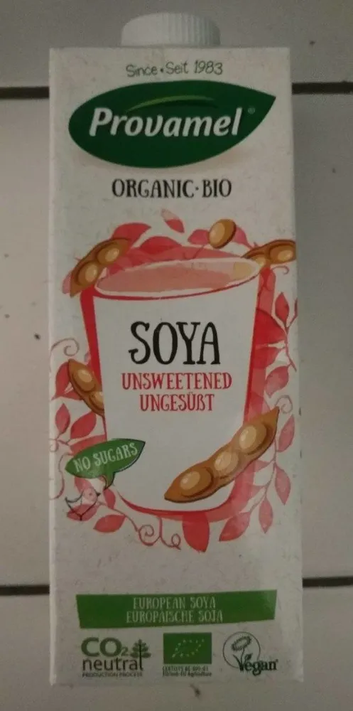 Soya unsweetened ungesüsst