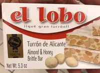 Turrón De Alicante Almond & Honey Brittle Bar