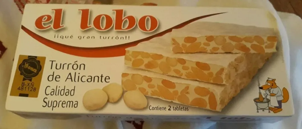 Turrón de alicante Calidad suprema