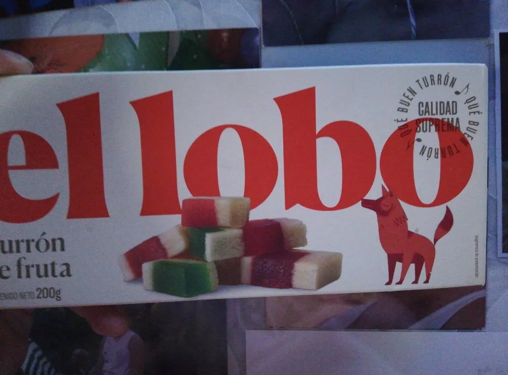 Turrón de fruta