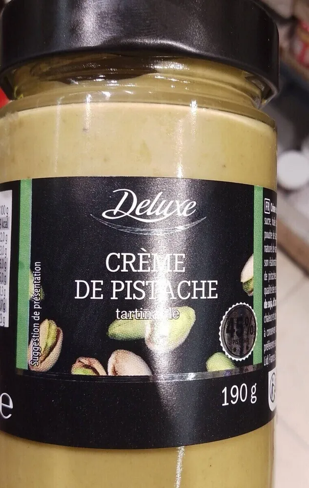 Crème de pistaches