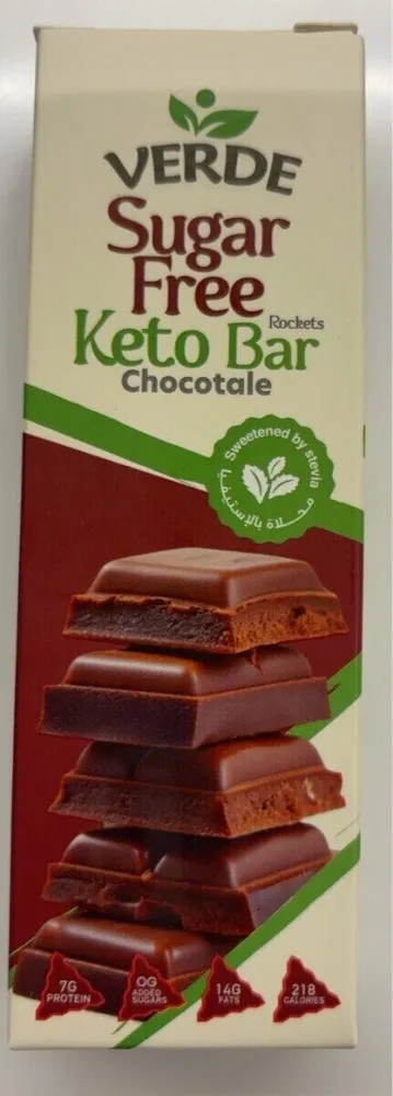 Sugar Free Keto Bar Chocolate