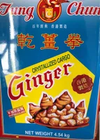 Crystallized cargo ginger