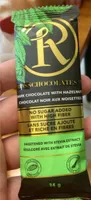 Dark chocolate with hazelnut