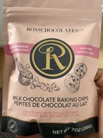 Milk Chocolate Baking Chips Sweetened With Stevia