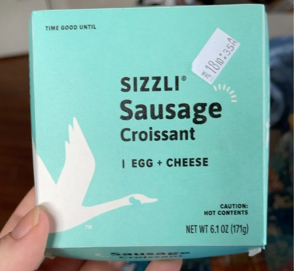 Sausage Egg and Cheese Croissant