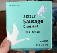 Sausage Egg and Cheese Croissant