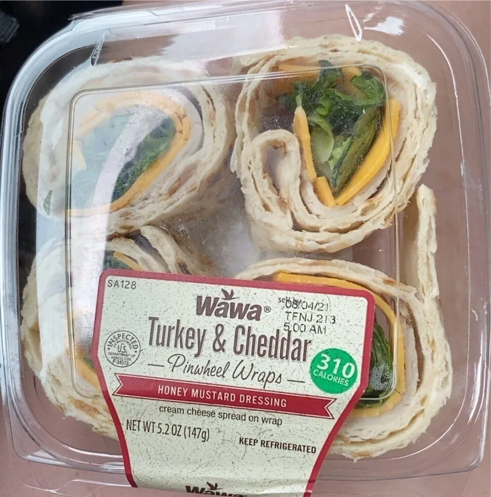 Turkey & Cheddar Pinwheels