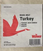 Bagel Melt Turkey