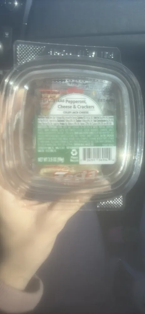 Pepperoni, Cheese & Crackers