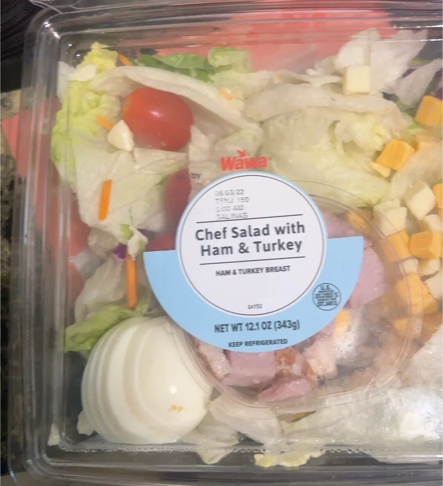 Chef Salad with Ham & Turkey