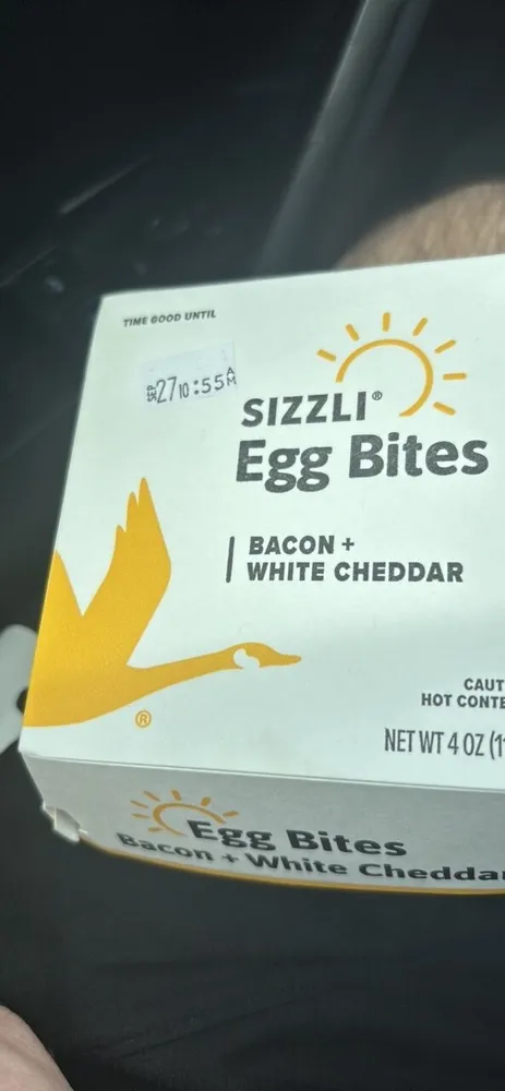 Egg Bites Bacon + White Cheddar