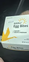 Egg Bites Bacon + White Cheddar