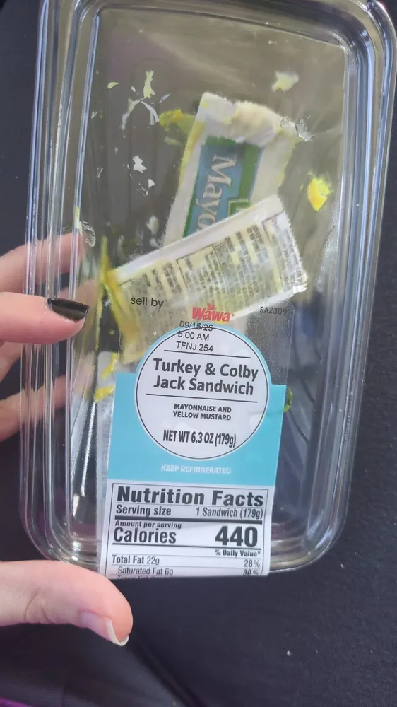 Turkey & Colby Jack Sandwich