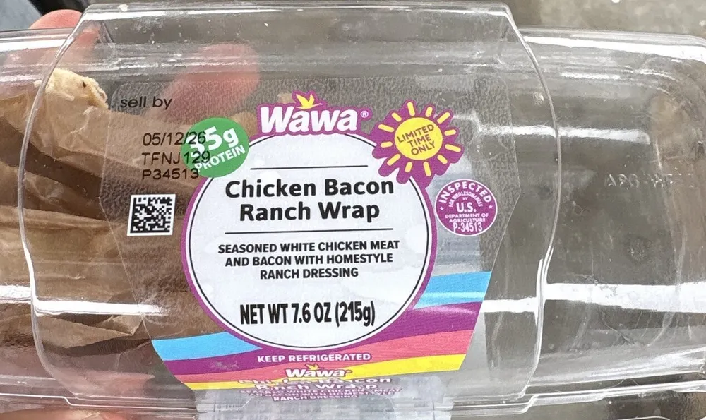 Chicken Bacon Ranch Wrap