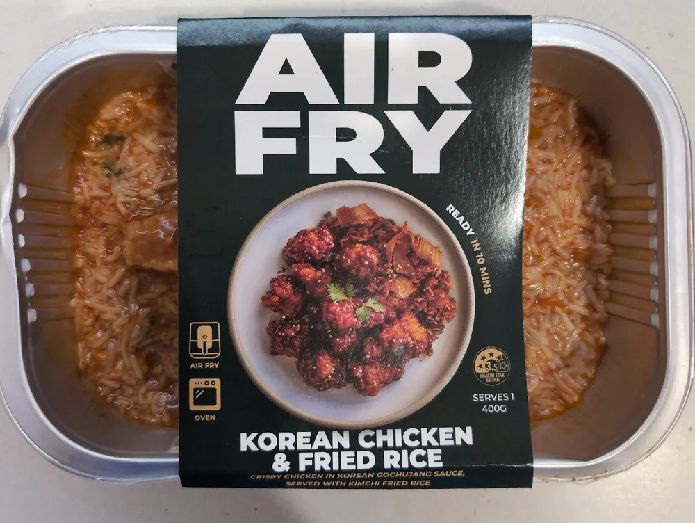 Korean Chicken And Fried Rice