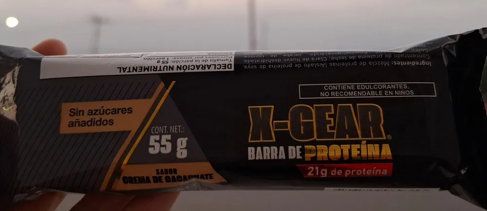 Barra De Proteína Sabor Crema De Cacahuate