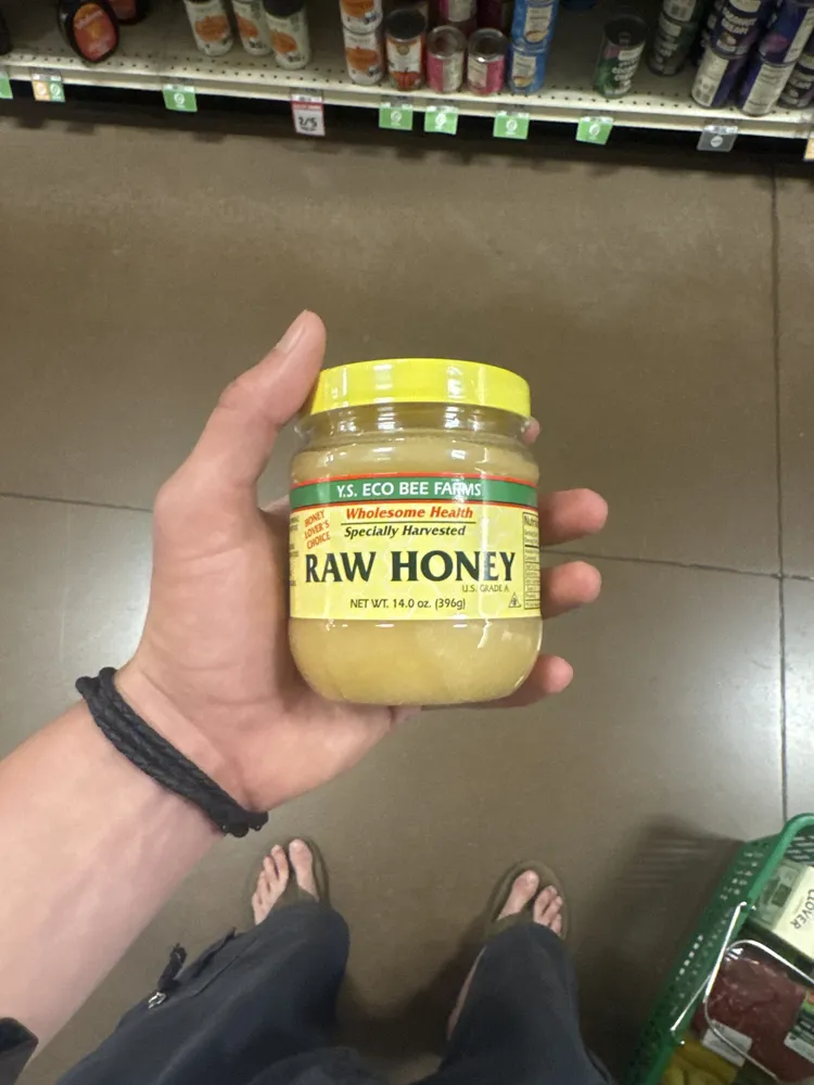Raw honey