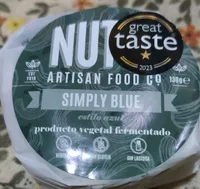Queso vegano tipo azul