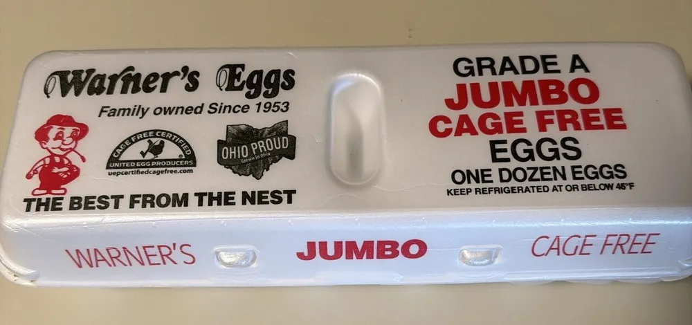 Jumbo Cage Free Eggs