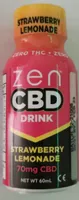 Zen CBD DRINK STRAWBERRY LEMONADE
