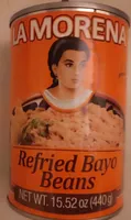 Refried bayo beans
