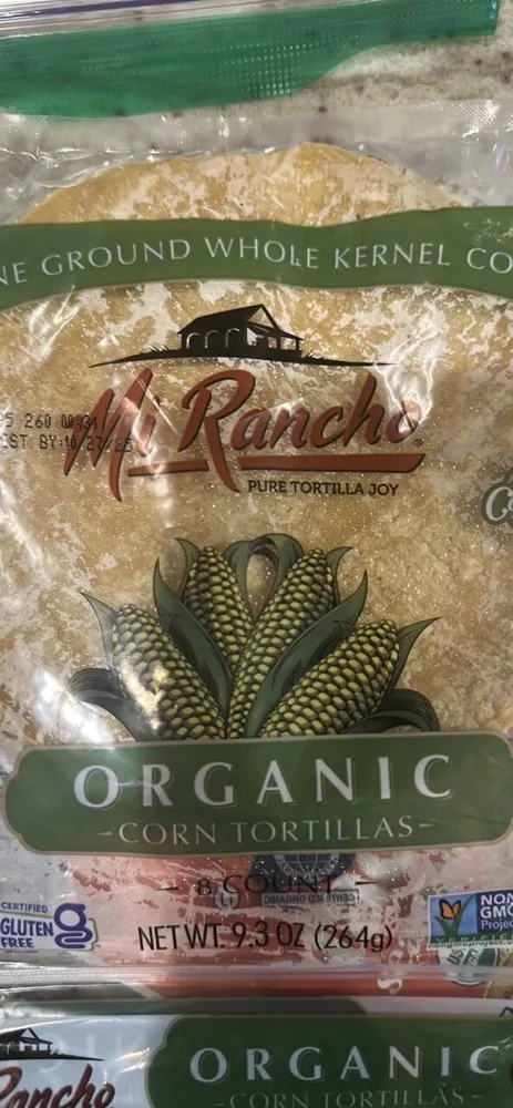 Organic Corn Tortillas