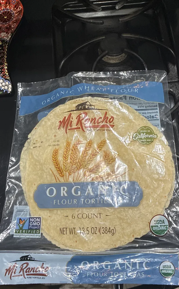 Organic Flour Tortillas
