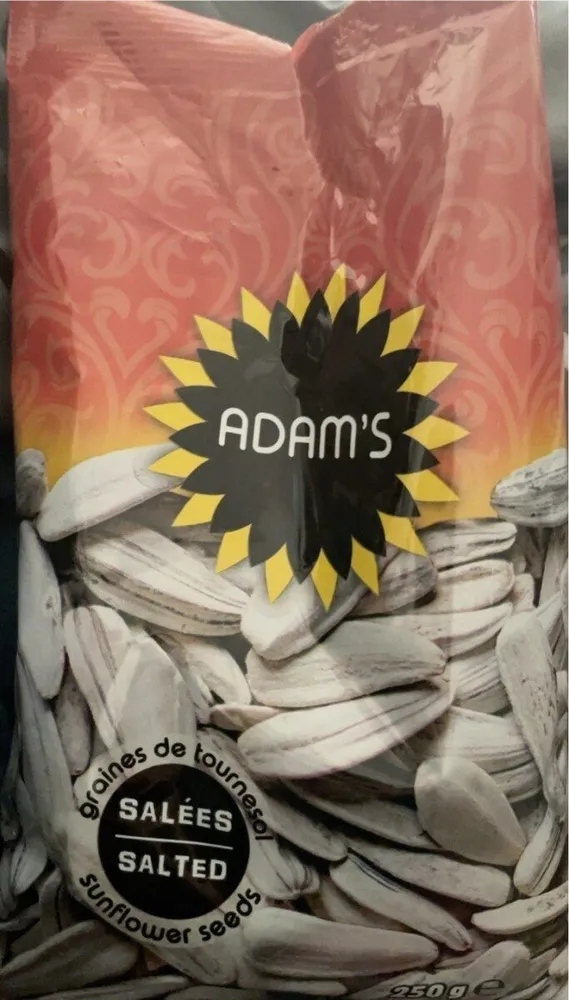 Salted sunflower seeds