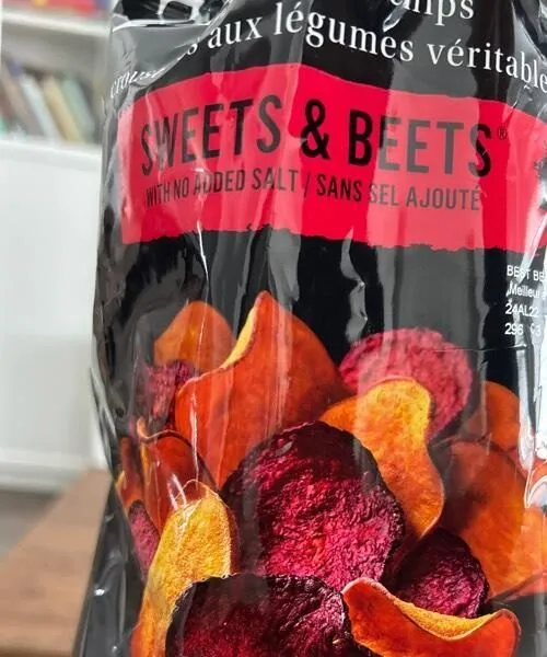Sweets & Beets No Salt Added Vegetable Chips