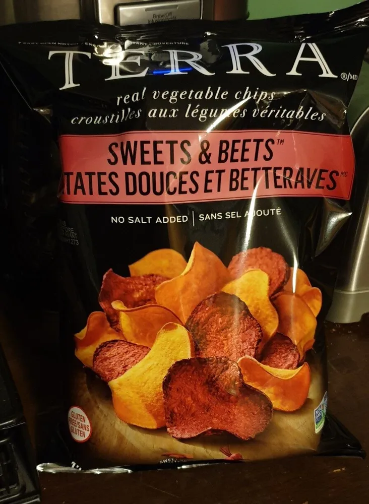 Sweets & Beets No Salt Added Vegetable Chips