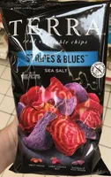 Stripes & Blues Vegetable Chips