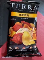 Real vegetable chips