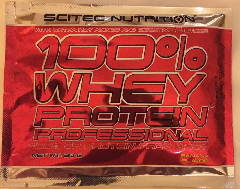 100% Whey Protein Professional - 30 g - Banane ?