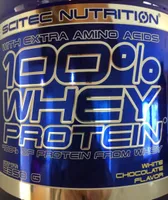 100% Whey Protein (2,35KG) Scitec-chocolat Blanc