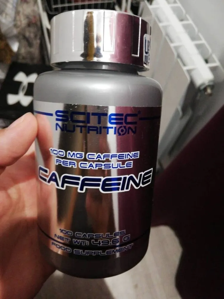 Caffeine - 100 Caps De Scitec Nutrition