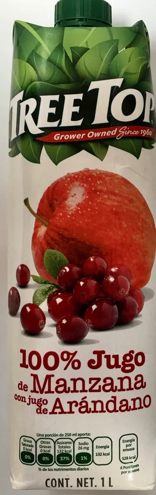Tree Top 100% jugo de Manzana con jugo de Arándano